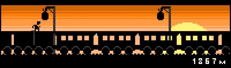Sunset Runner – a hosszú vonat