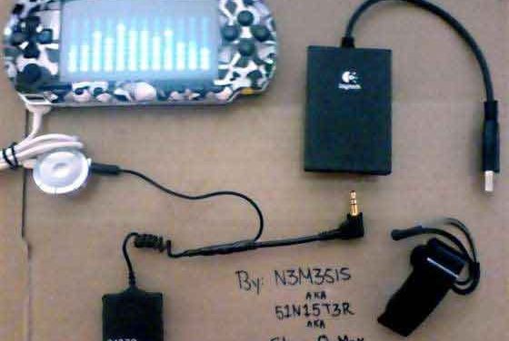 Bluetooth PSP/PS2 Headset mod