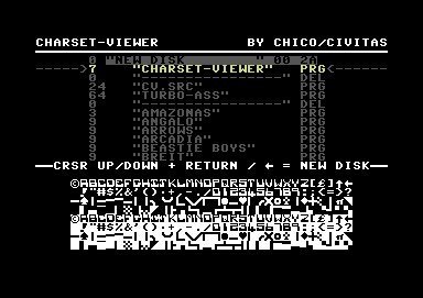 Charset Viewer (Commodore 64)