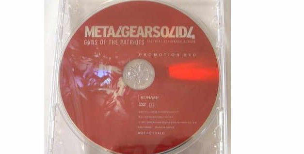 MGS 4 promóciós DVD-k