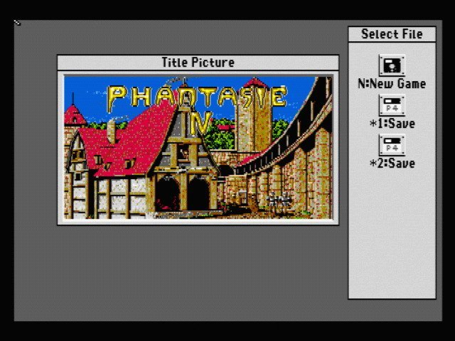 Elkészült a Phantasie IV, másodszor (MSX)