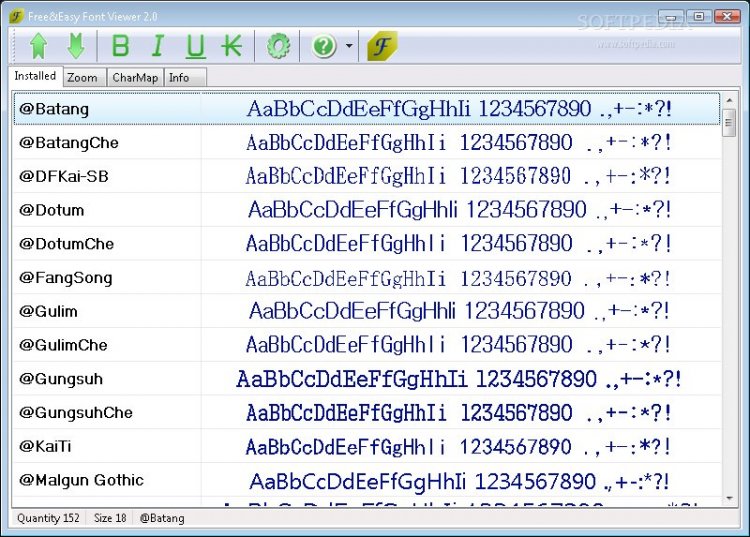 Free&Easy Font Viewer