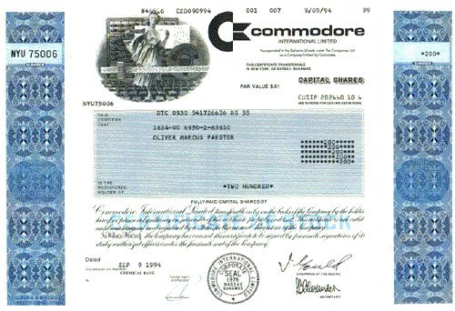 Becsődölt a Commodore International
