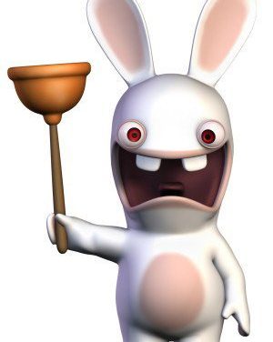 Rayman Raving Rabbids Animated Chess Set