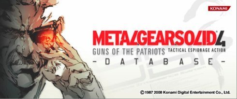 MGS4 adatbázis a Platstation Network-ön