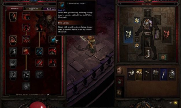 Fény derült a Diablo 3 menüjére!