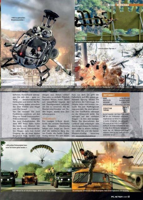 Just Cause 2 szkennelt képek