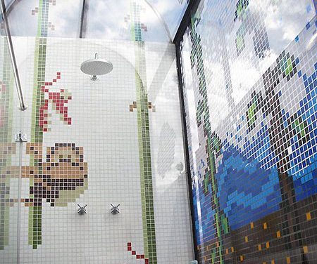 Donkey Kong a fürdőszobában
