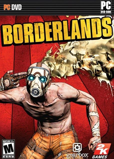 Borderlands hivatalos dobozkép