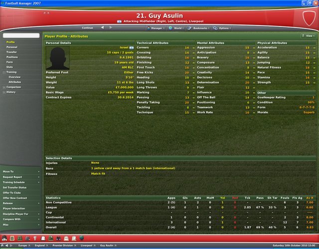 Football Manager 2010 – Októberre várható