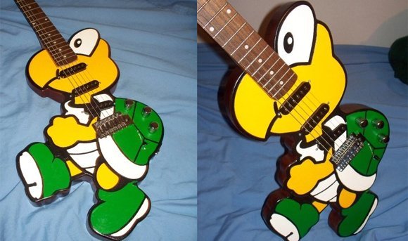 Érdekesség: Koopa Troopa gitár