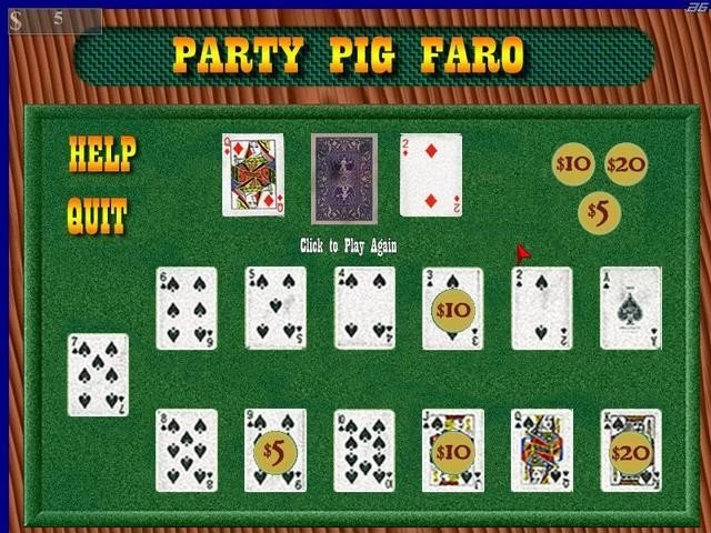 Party Pig Faro