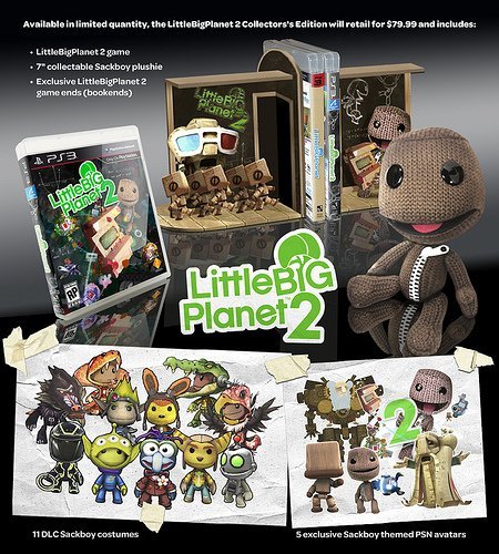 Comic-Con 10 – LittleBigPlanet 2 dátum, gyűjtői kiadvány