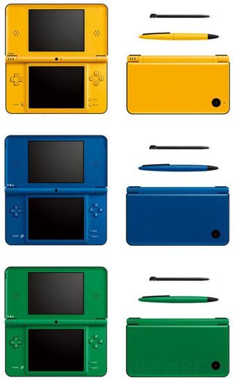 Új színekben hódít a Nintendo DSi XL