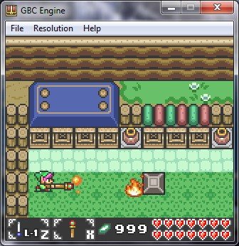 Zelda Gameboy Color Engine