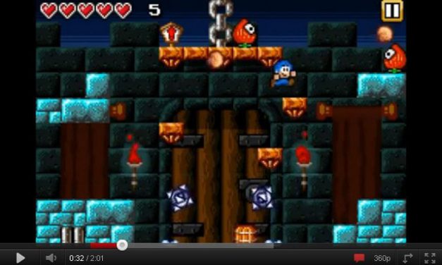 Bloo Kid, a retro platformer Androidra