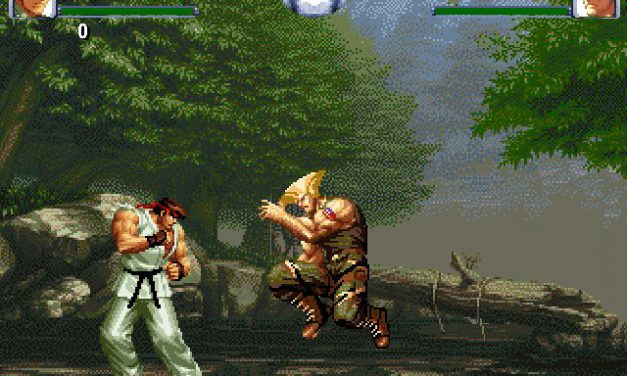 Street Fighter, flash alatt