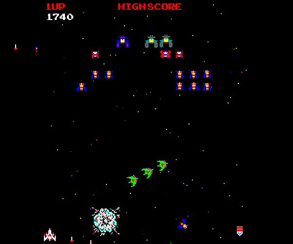 Galaga a böngészőben