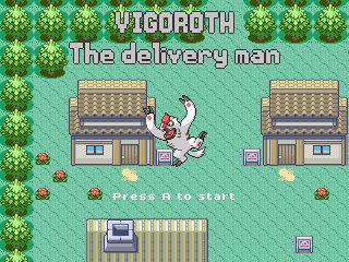 Vigoroth the delivery man (Dreamcast)