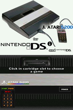 Atari 5200 emulátor DS-re