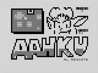 Aahku al Rescate (ZX81)