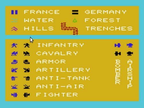 Theater of War III: Western Front 1918 (VIC20)
