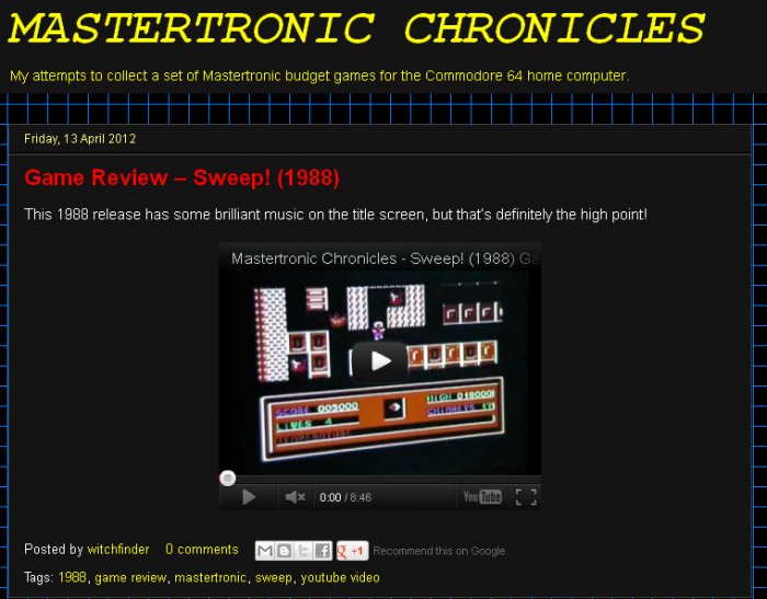 Mastertronic Chronicles, mindenkinek