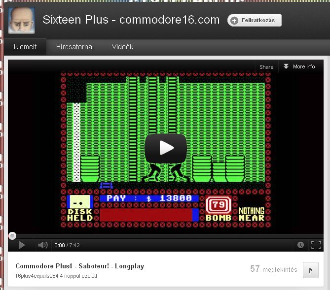Commodore C16 long-plays