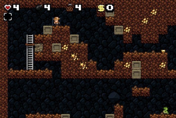 Nyomjuk: Spelunky