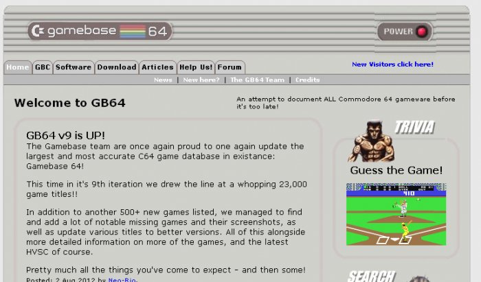 Gamebase 64 – v9