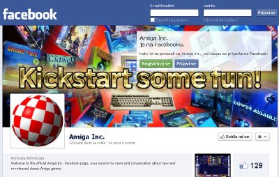 Amiga Inc a Facebook-on