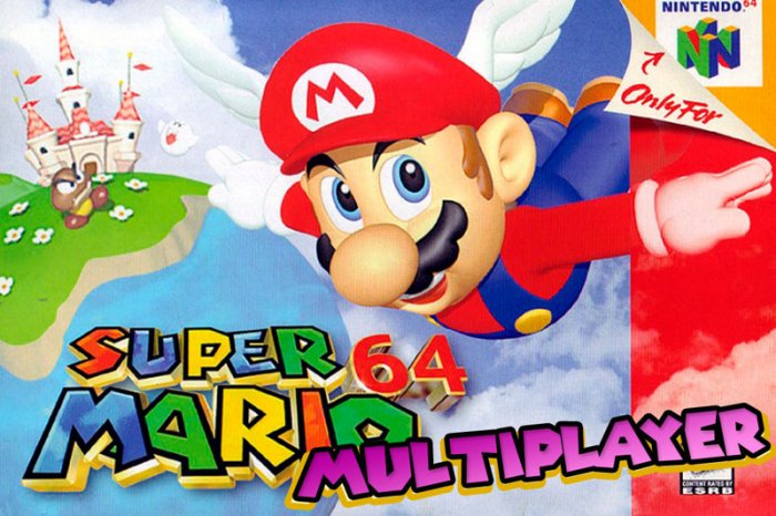 Super Mario 64 multi hack (N64)