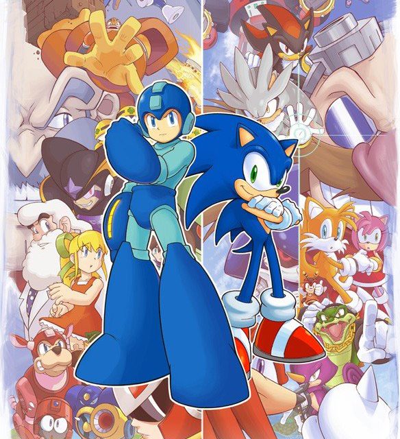 Sonic és Megaman összefog