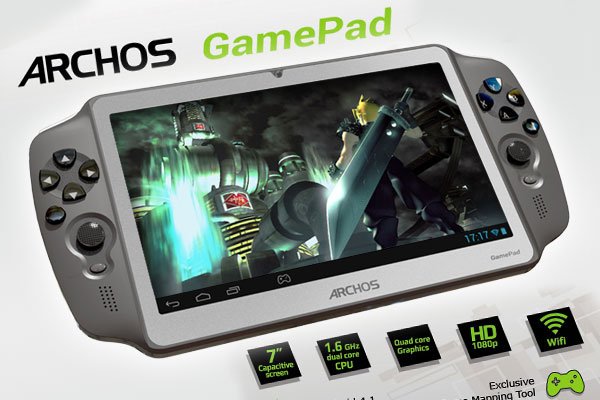 Megjelent az Archos Gamepad