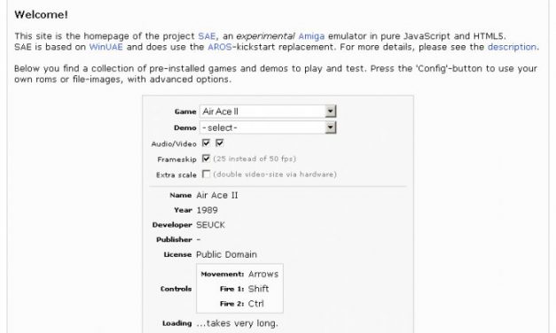 Scripted Amiga Emulator v0.8