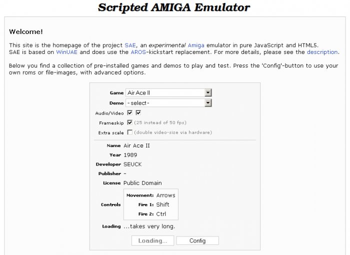 Scripted Amiga Emulator v0.8