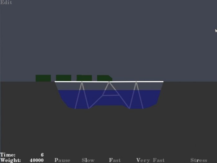 Bridge Building Game