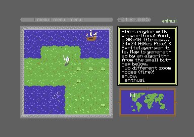 Heng – HiRes Engine (C64)