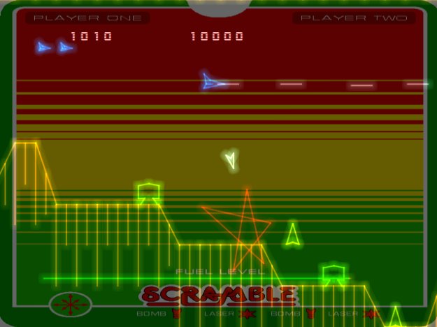 Vectrex Scramble