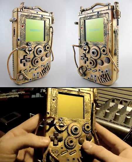 Steampunk Gameboy