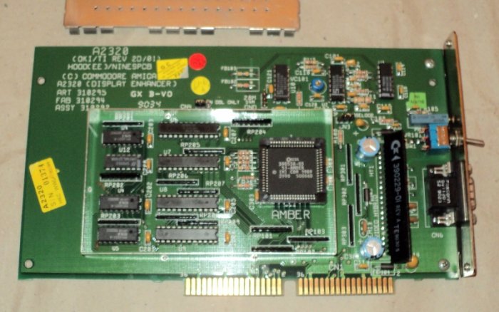 Commodore A2320 Display Enhancer Board
