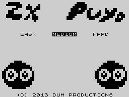 Zx-Puyo (ZX81)