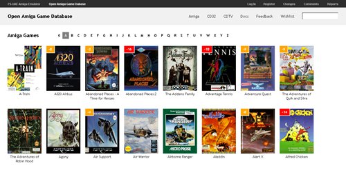 FS-UAE – Open Amiga Game Database
