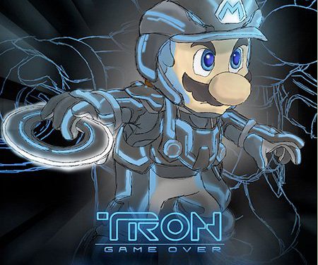 Mario a TRON-ban