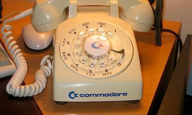 A Commodore telefon