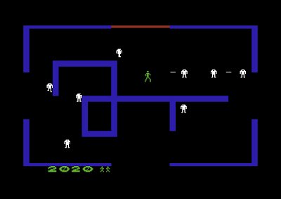 Berzerk Redux (C64)