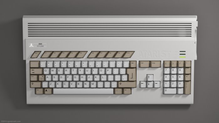 Atari ST1200 design