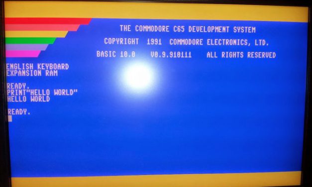 Készül a Commodore 65