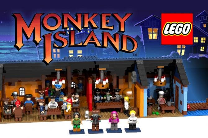 The Secret of Monkey Island LEGO-ból