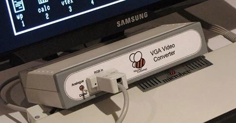 Microbee VGA converter Amiga-ra is